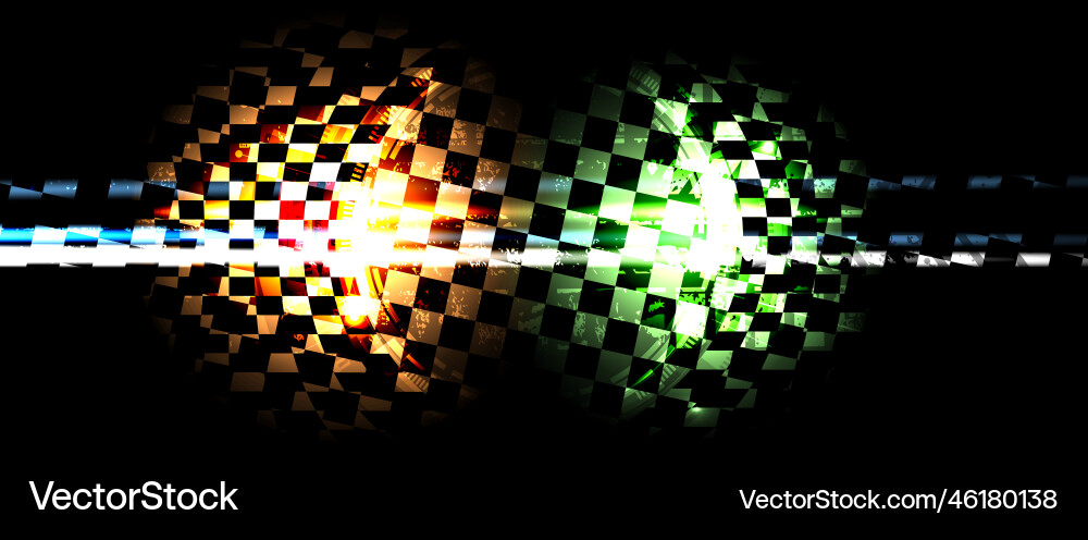 Racing speed background abstraction in car track Vector Image