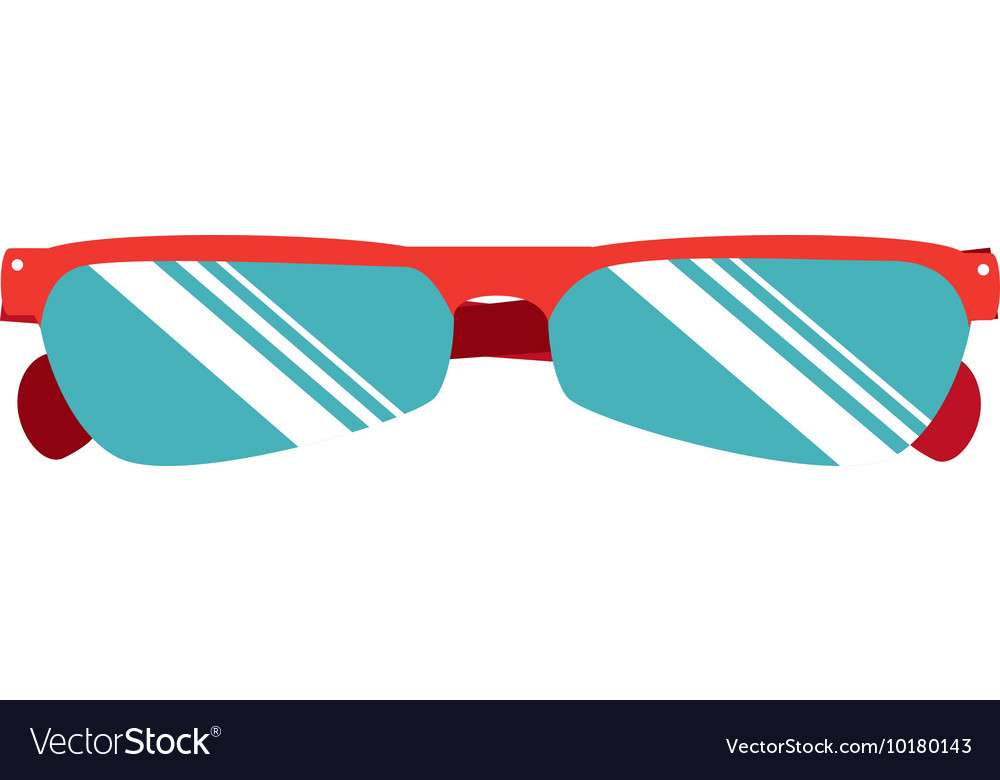 Cyclist Sunglasses Wear Icon Royalty Free Vector Image