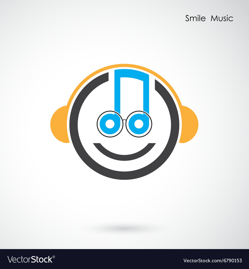 Creative abstract musical design Royalty Free Vector Image