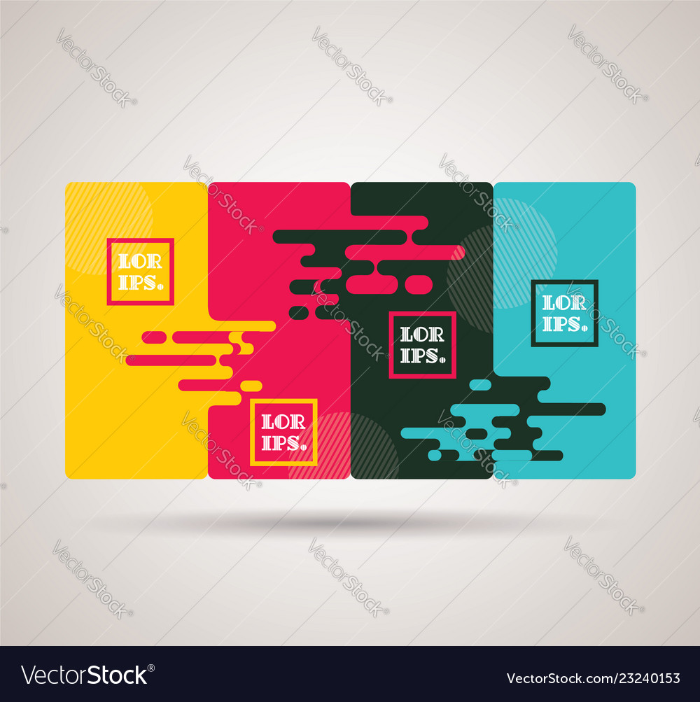 Option Banner Spuzzle Design Can Be Used For Vector Image