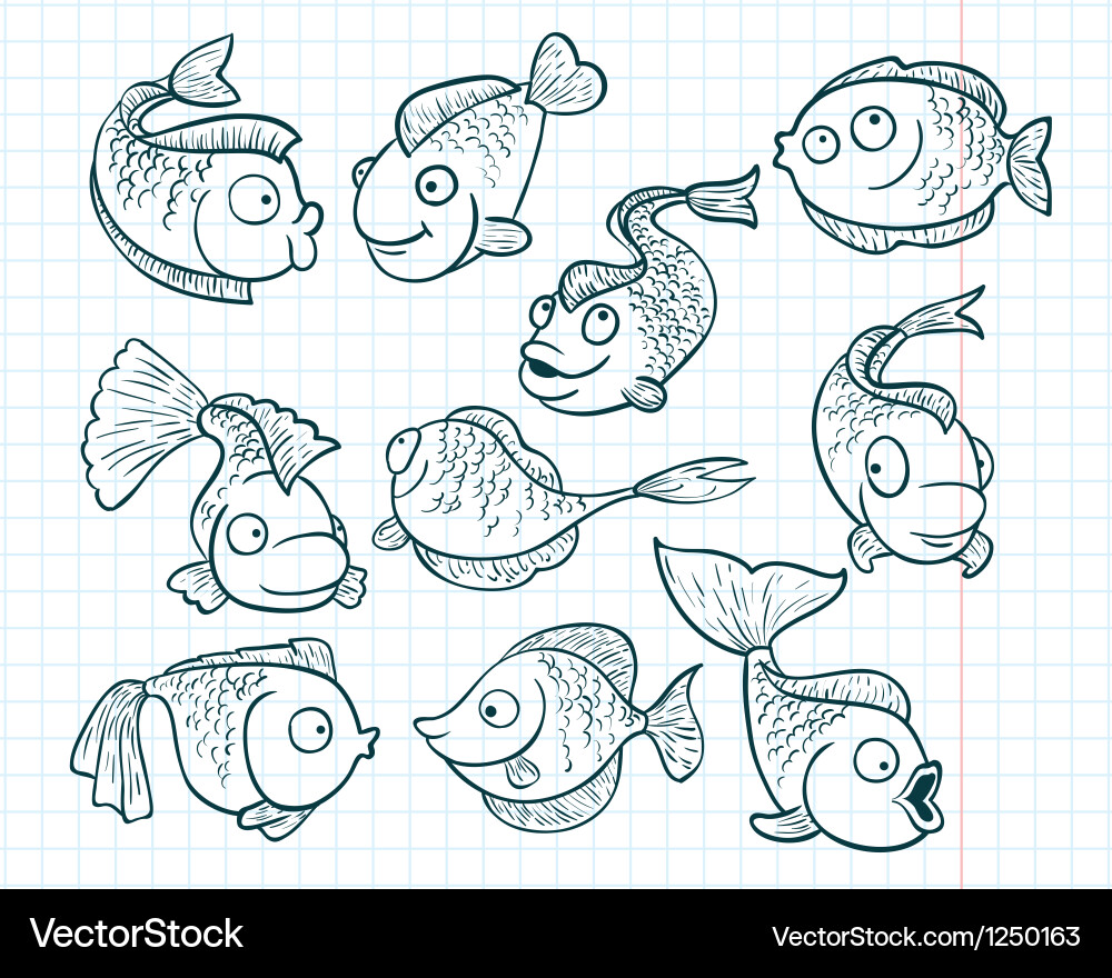 Fish Royalty Free Vector Image - VectorStock