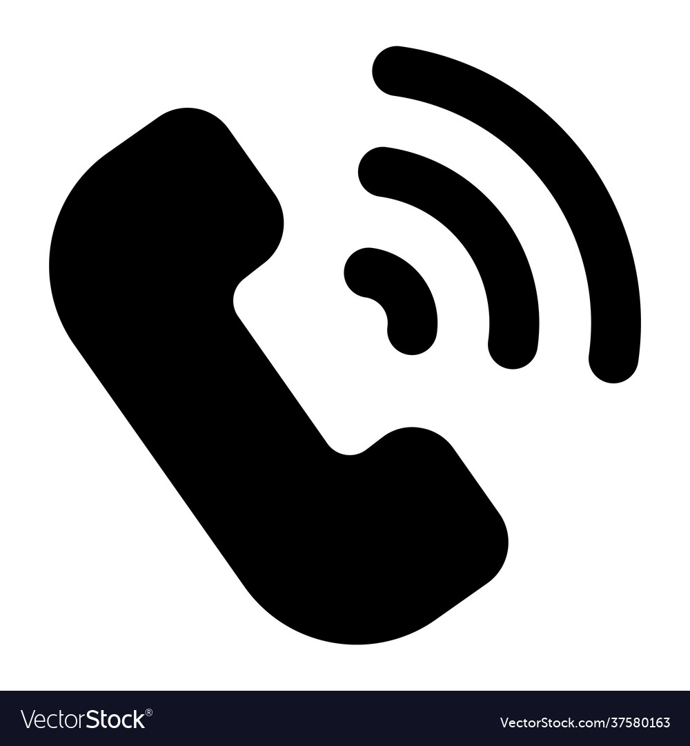 Incoming call Royalty Free Vector Image - VectorStock