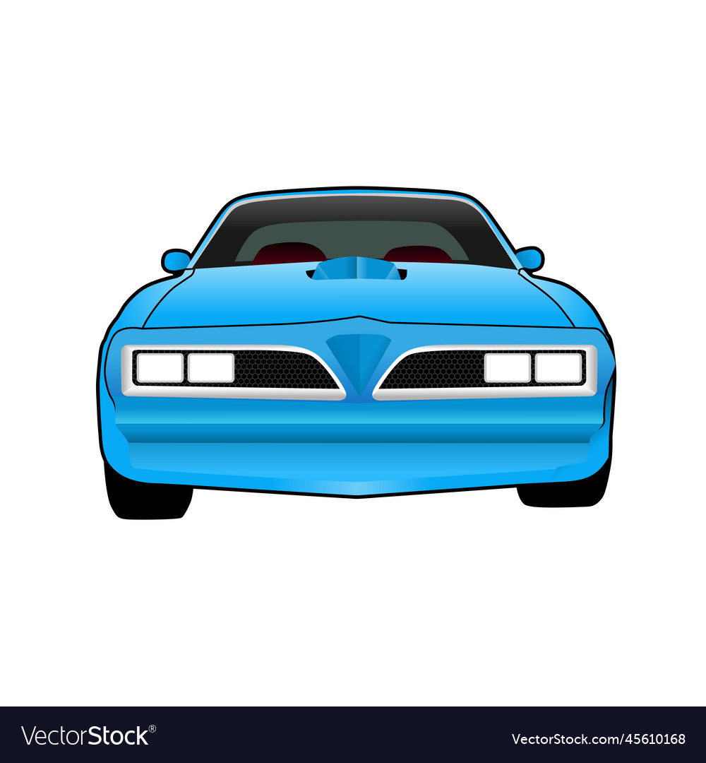 american-classic-sports-car-royalty-free-vector-image