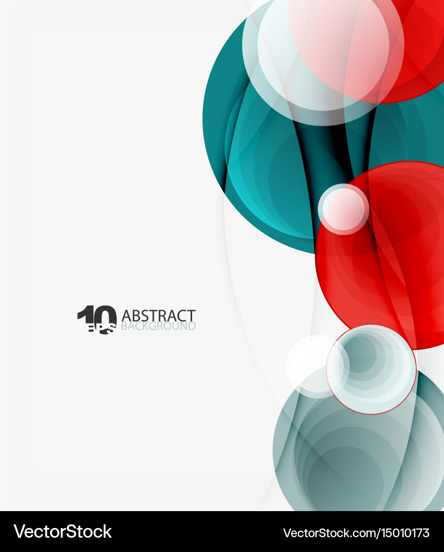 Circle background Royalty Free Vector Image - VectorStock