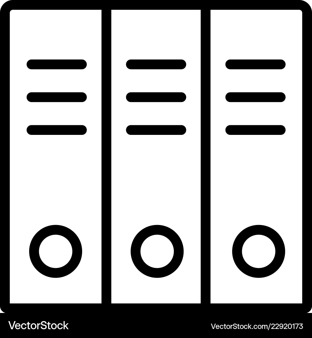 Files icon Royalty Free Vector Image - VectorStock