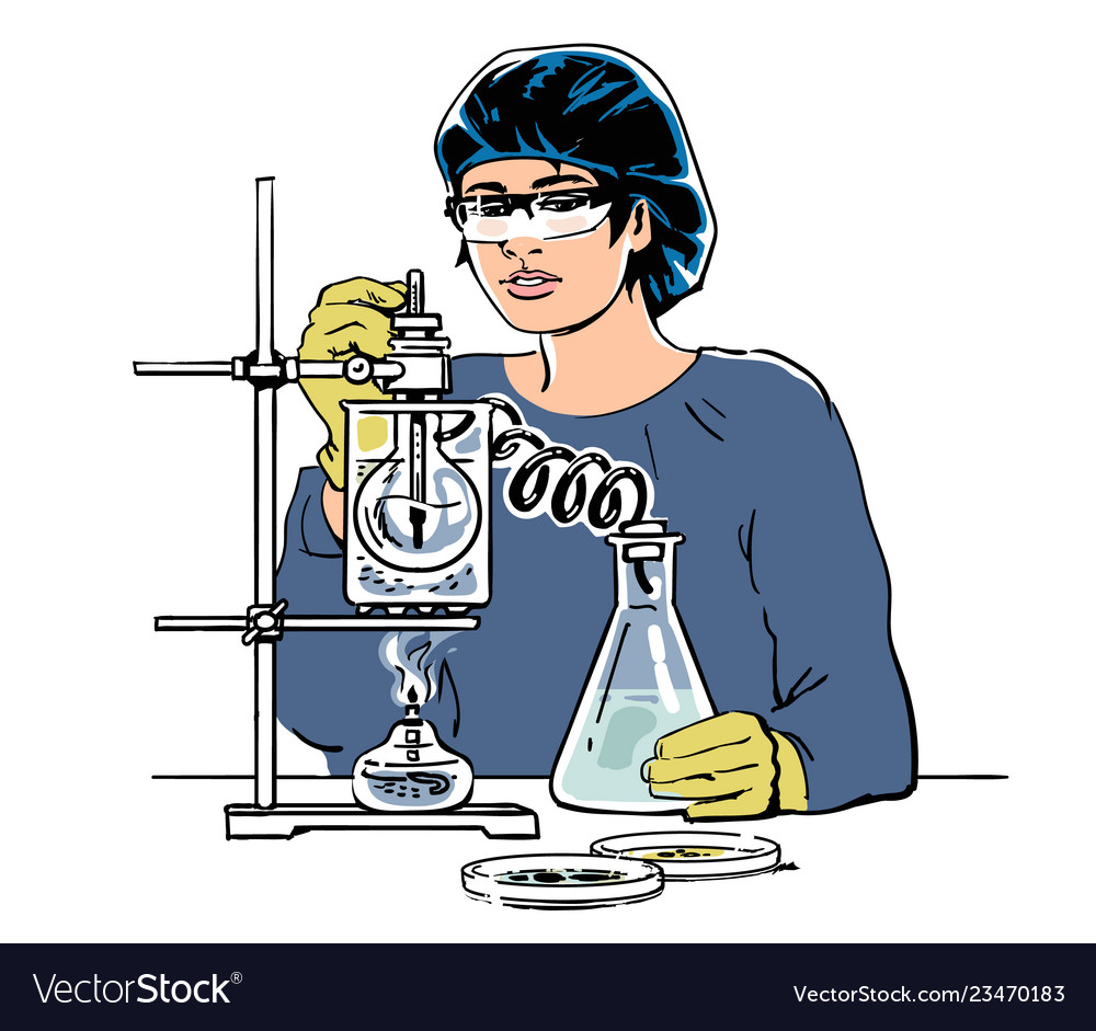 Laboratory Assistant Working In Scientific Medical 4534