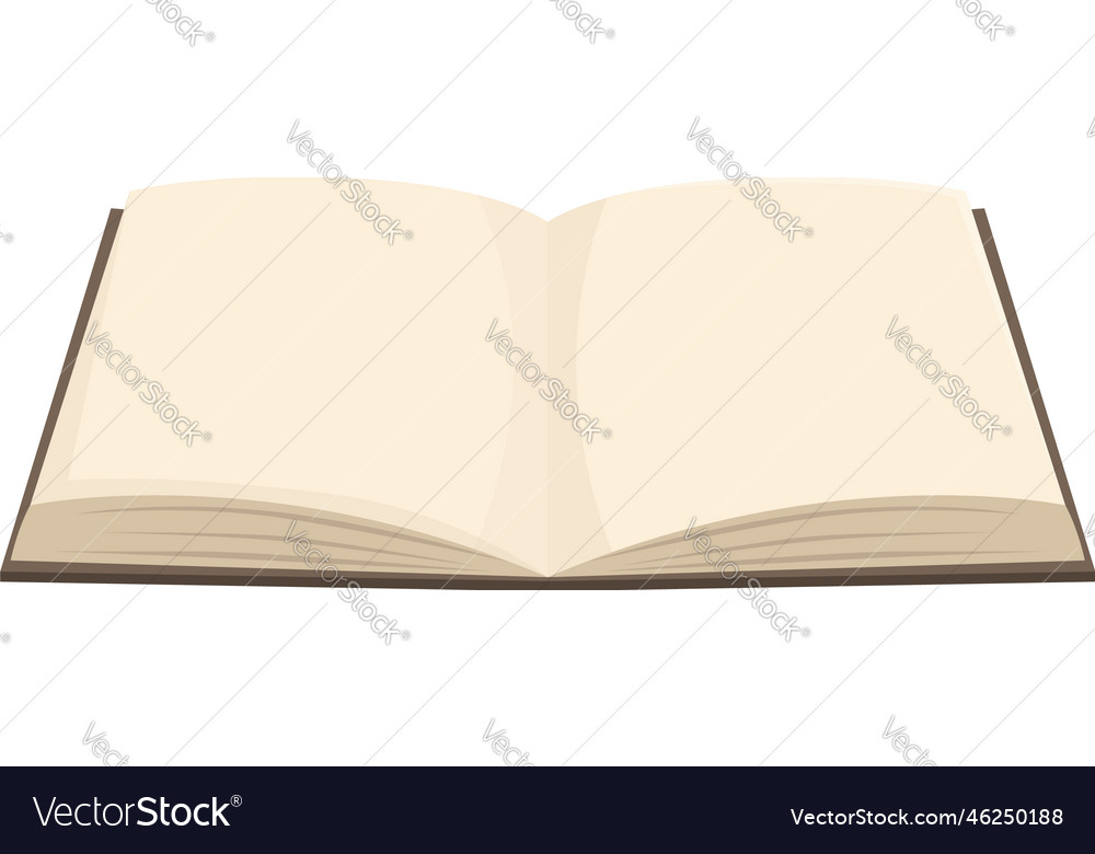 Learning book icon cartoon read literature Vector Image