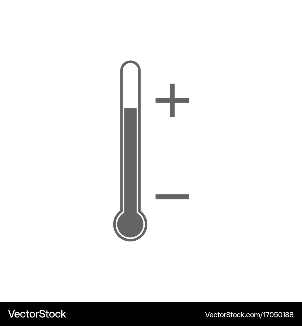 Thermometer icon Royalty Free Vector Image - VectorStock