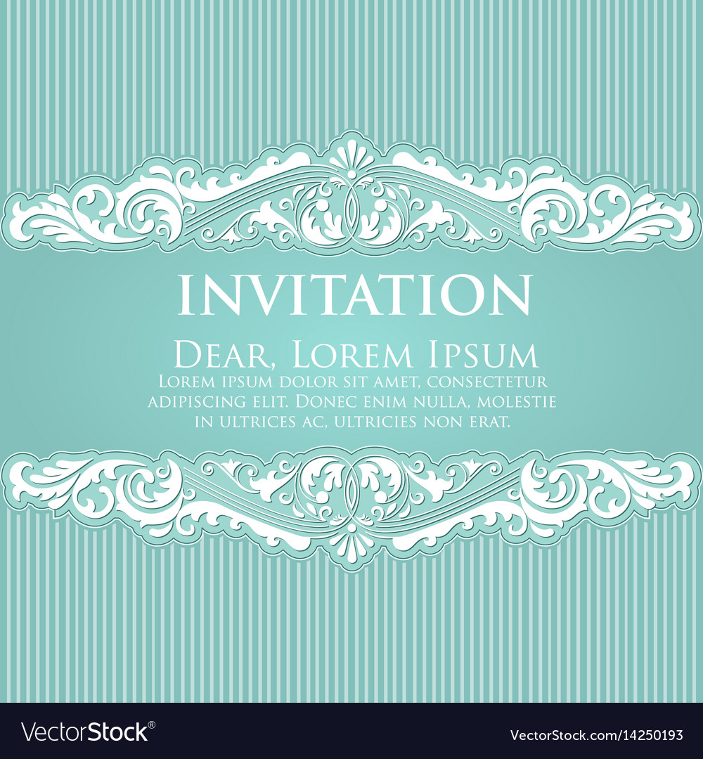 Wedding invitation and announcement Royalty Free Vector