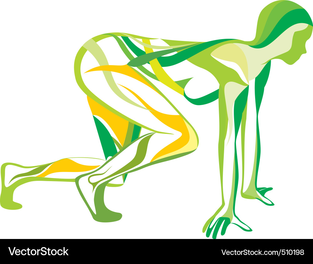 Start Royalty Free Vector Image - VectorStock