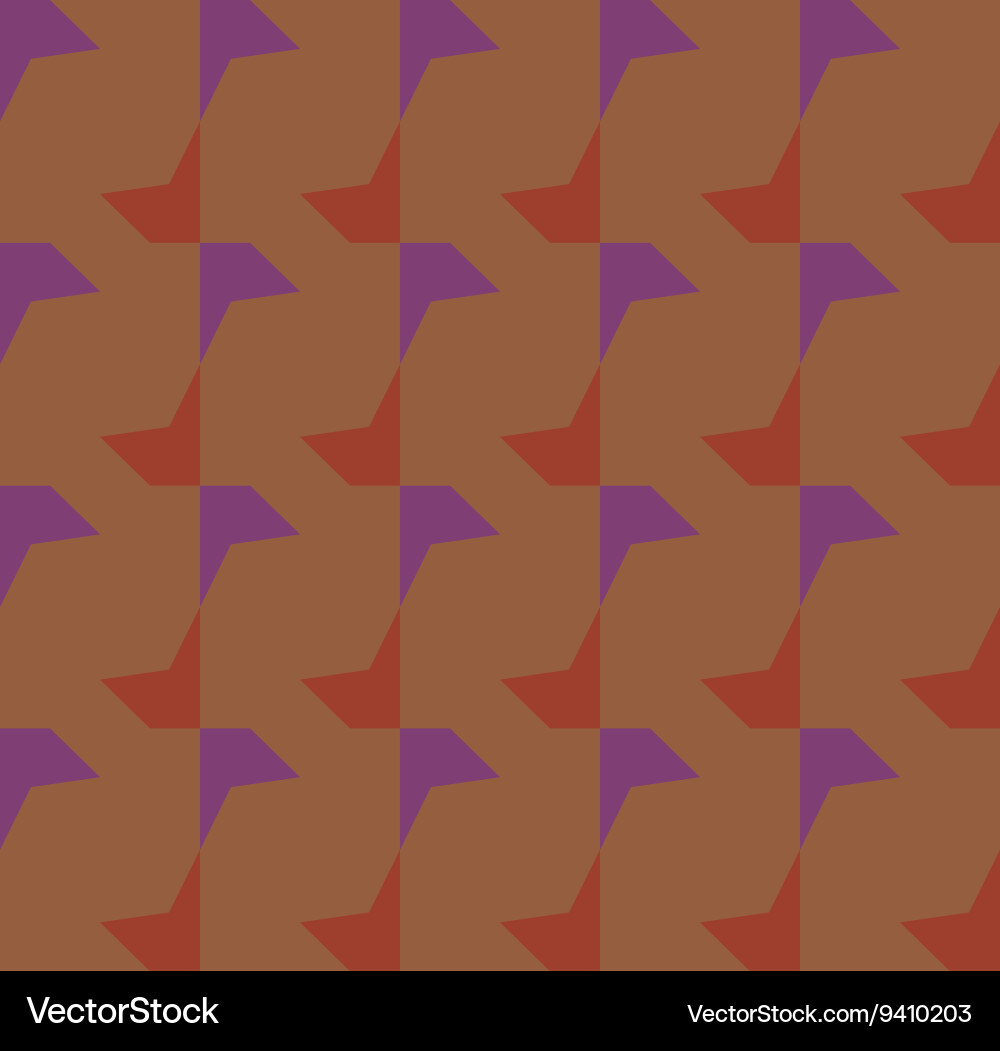 Colored Hypnotic Background Seamless Pattern Vector Image