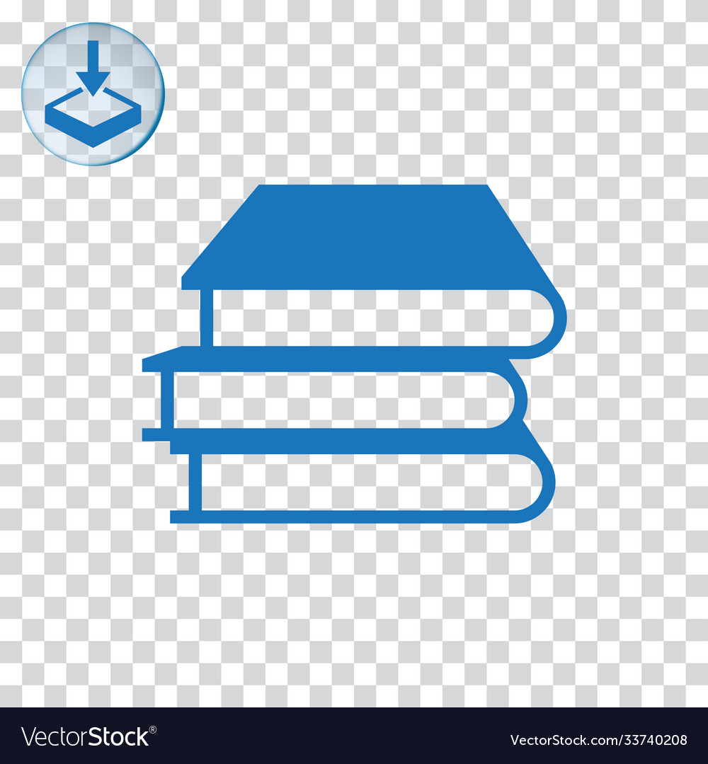 Book icon for web and mobile Royalty Free Vector Image