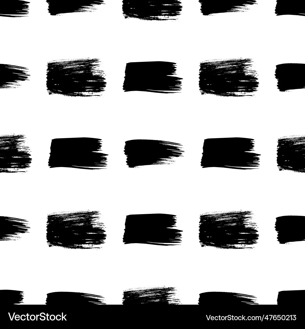 Seamless pattern with hand drawn scribble smears Vector Image