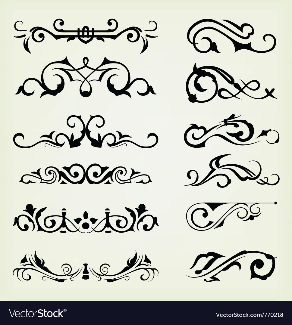 Calligraphy Royalty Free Vector Image - VectorStock