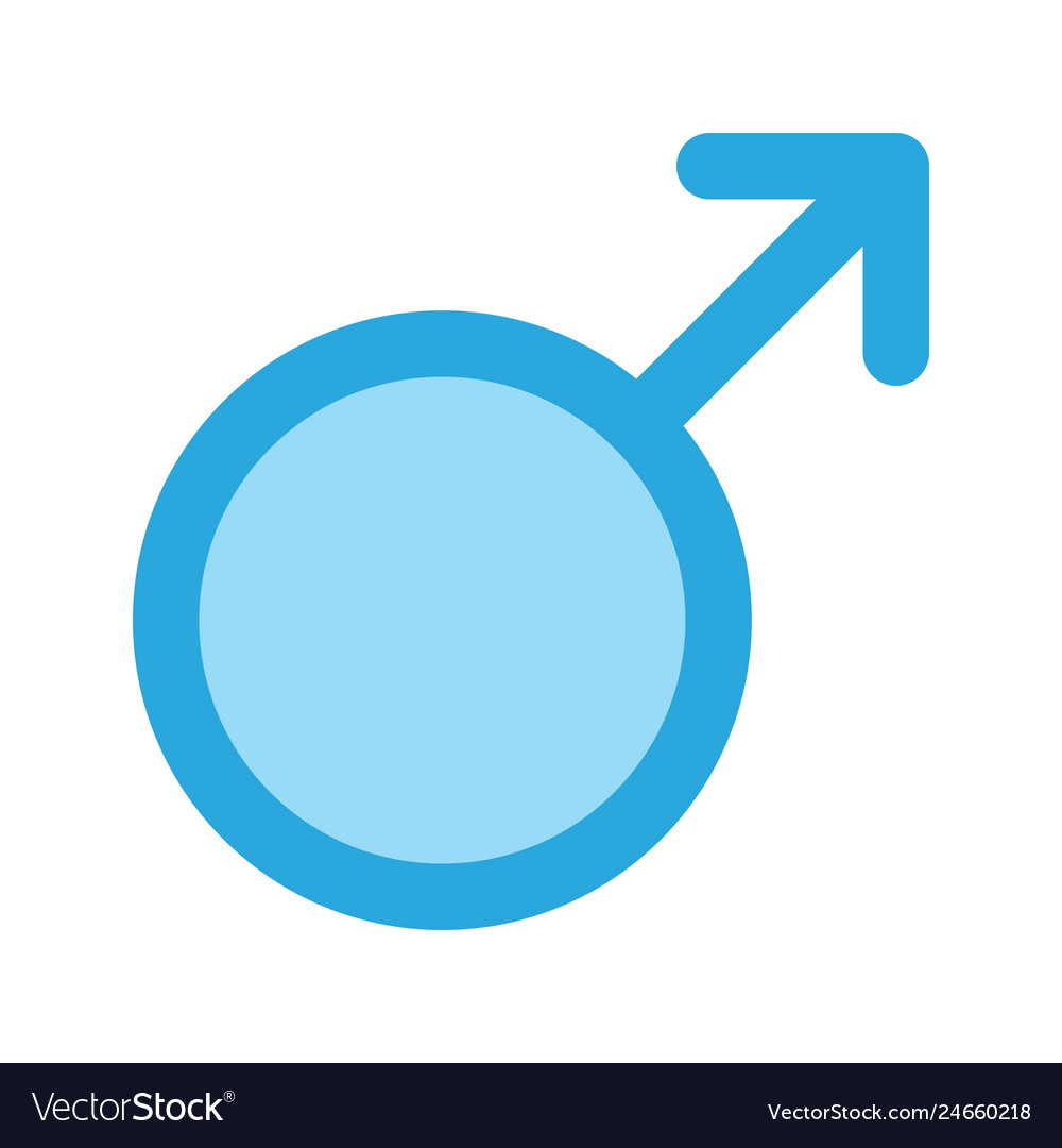 Male Sign Icon Royalty Free Vector Image Vectorstock