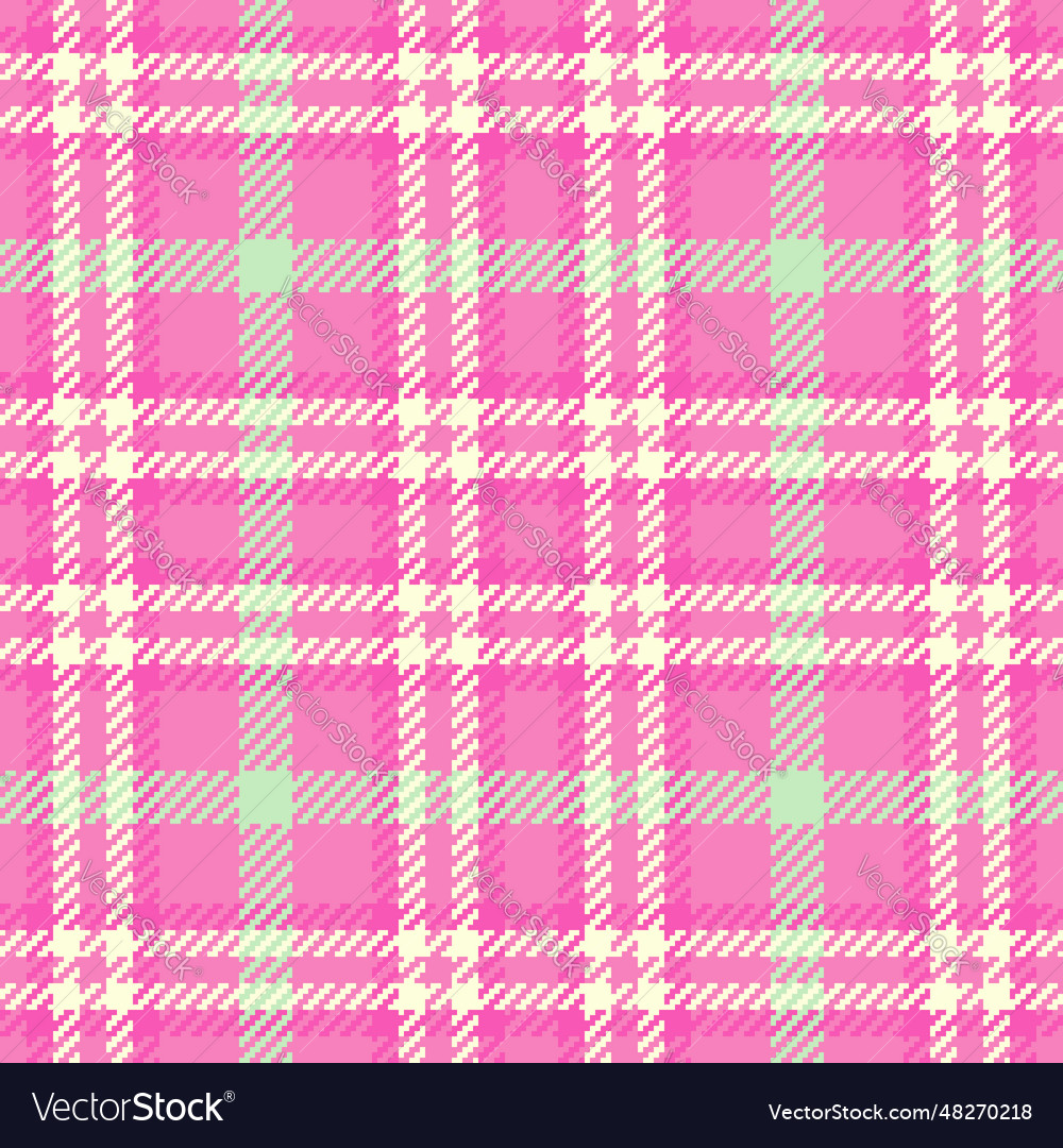 Pattern tartan texture of plaid background Vector Image