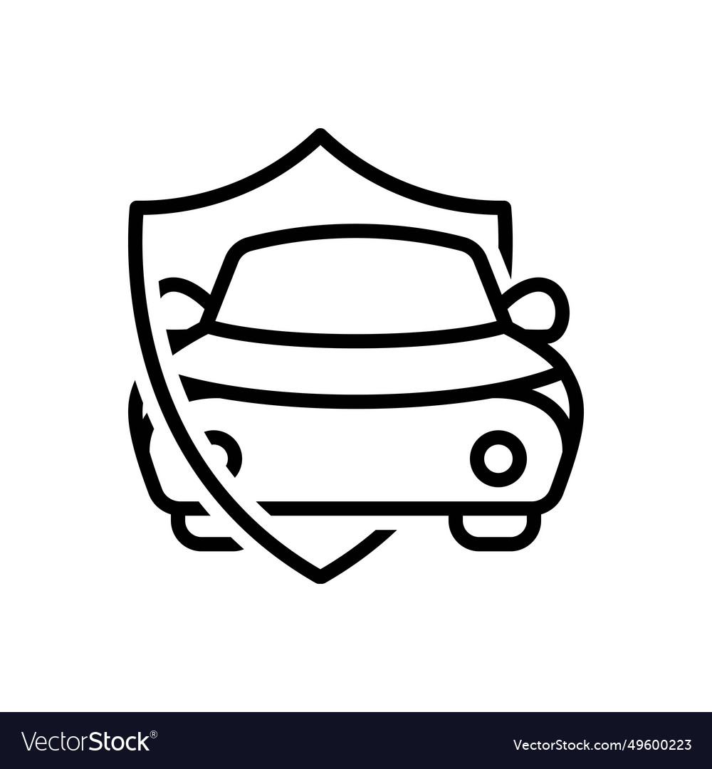 Car insurance Royalty Free Vector Image - VectorStock