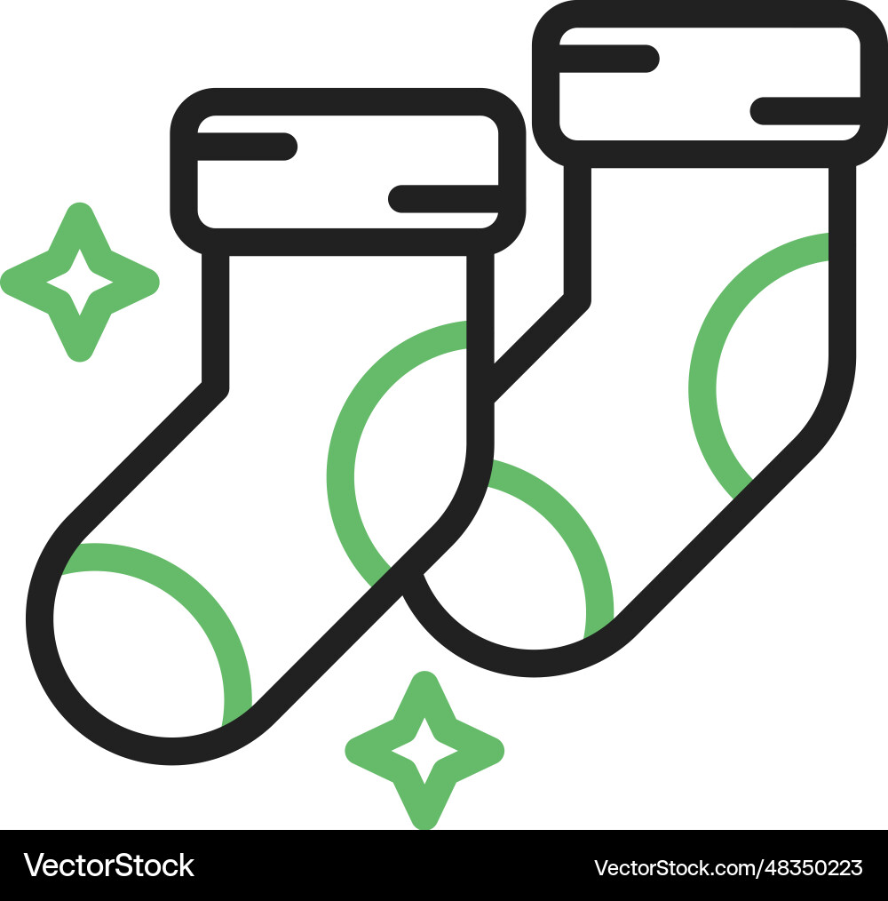 Socks icon image Royalty Free Vector Image - VectorStock