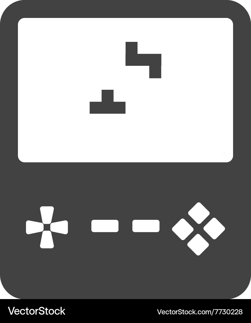 Brick Game Royalty Free Vector Image - VectorStock