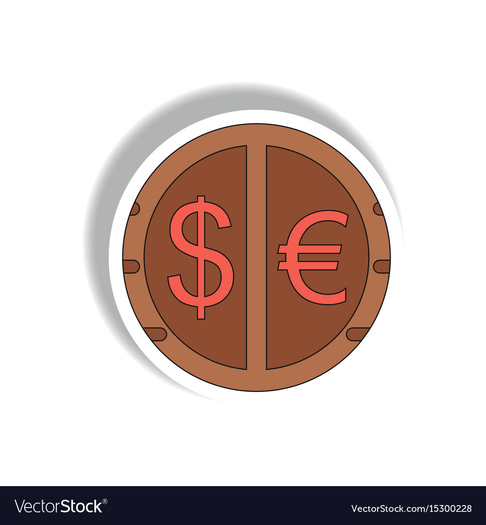Currency Stock Market Sign In Vector Image On Vectorstock Currency Stock Market Sign In Vector Image