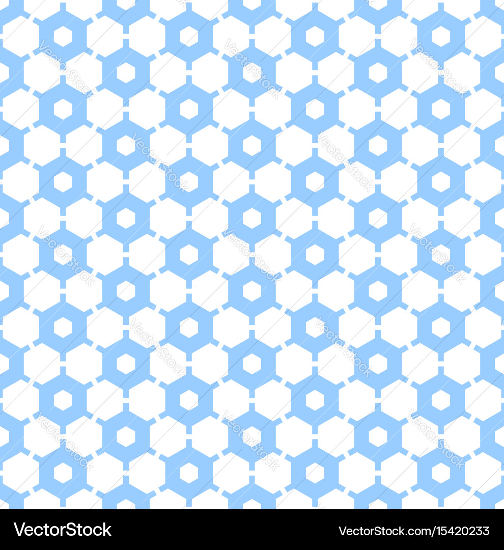Seamless hexagons pattern Royalty Free Vector Image