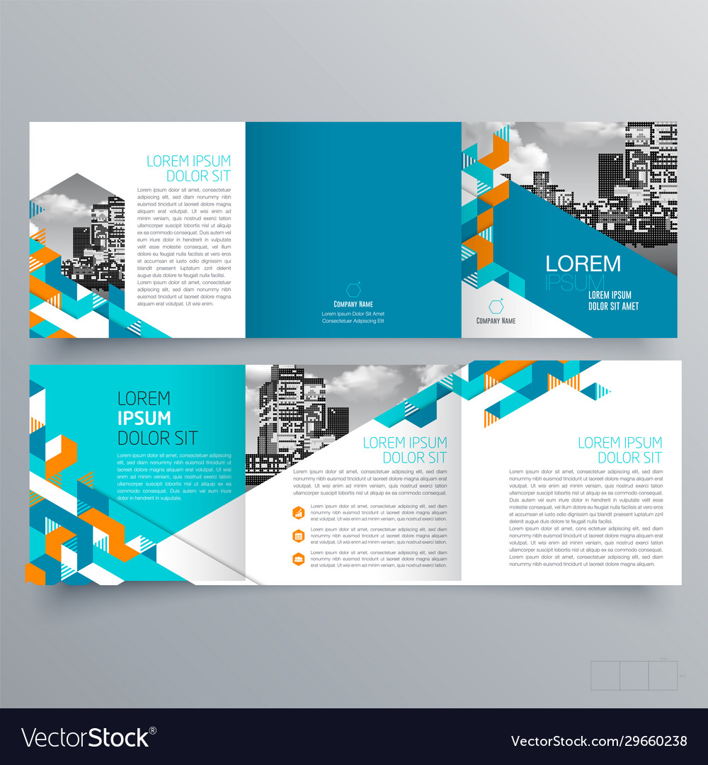 Brochure design 1586 Royalty Free Vector Image