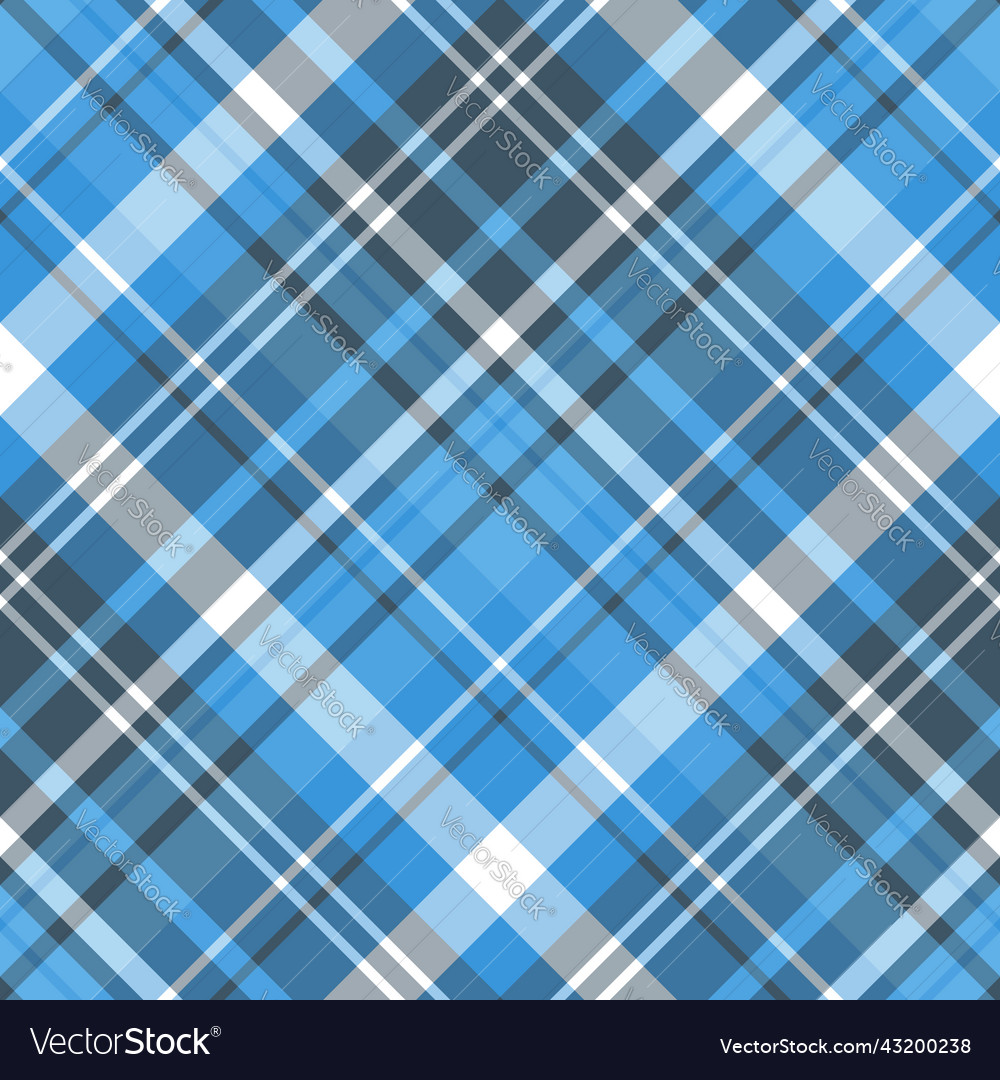 Seamless pattern in blue gray and white colors Vector Image