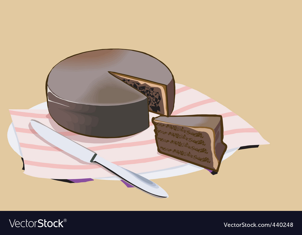 Cake Royalty Free Vector Image - VectorStock