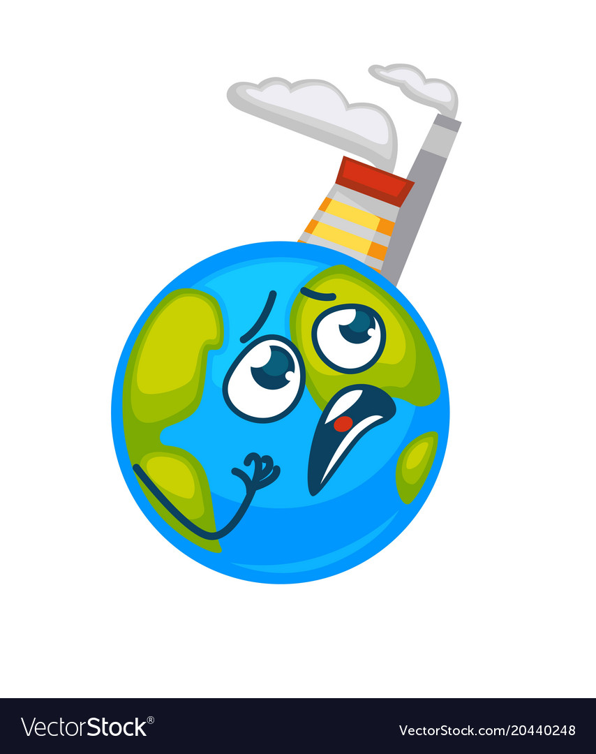 earth that suffers beacause of factories placed on