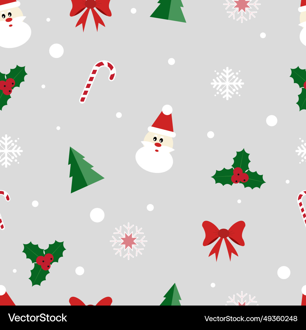 With christmas elements Royalty Free Vector Image