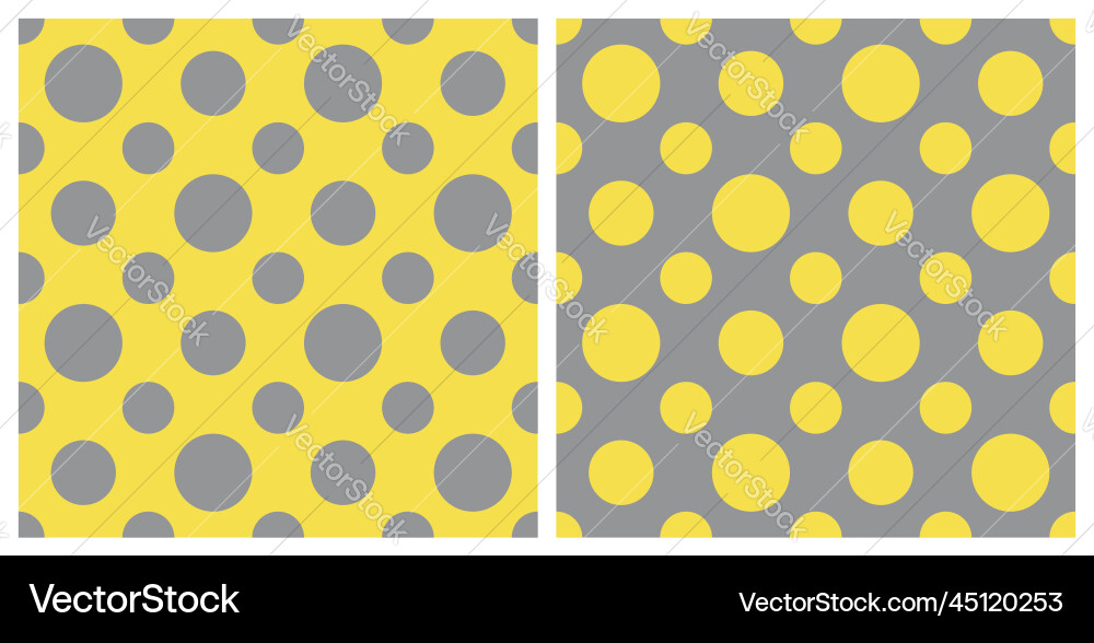 Circle pattern seamless background Royalty Free Vector Image