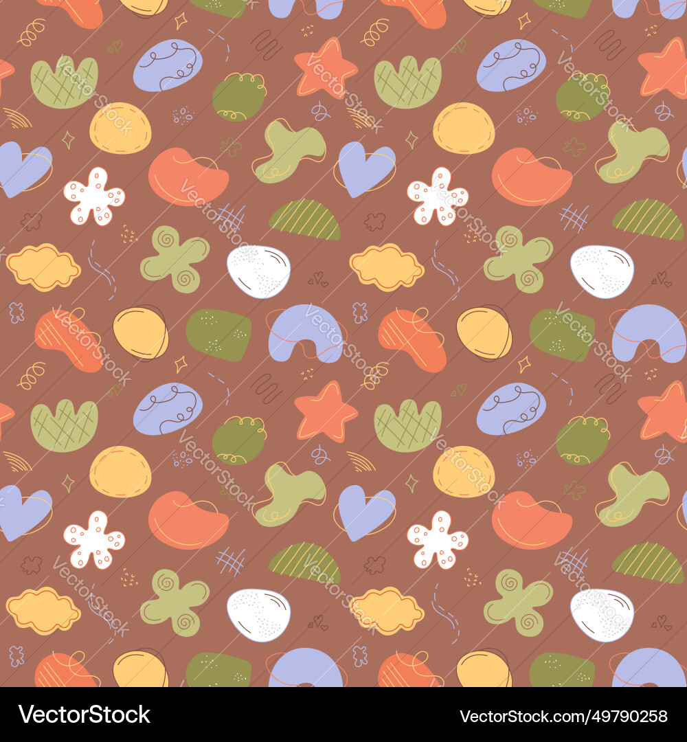 Abstract seamless pattern background Royalty Free Vector