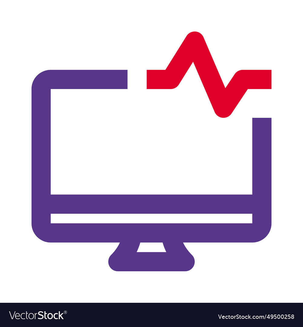 Examining computer data to extract information Vector Image