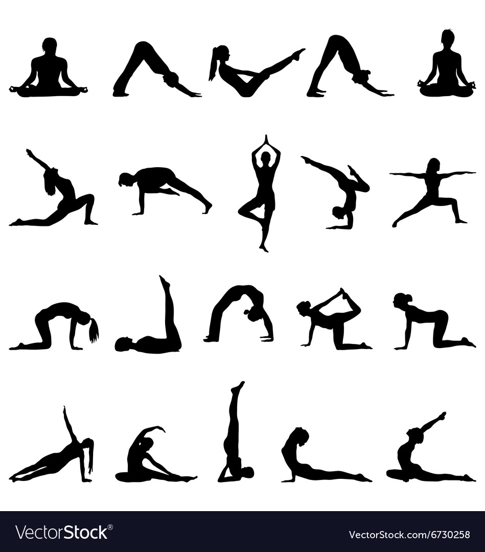 Yoga Royalty Free Vector Image - Vectorstock