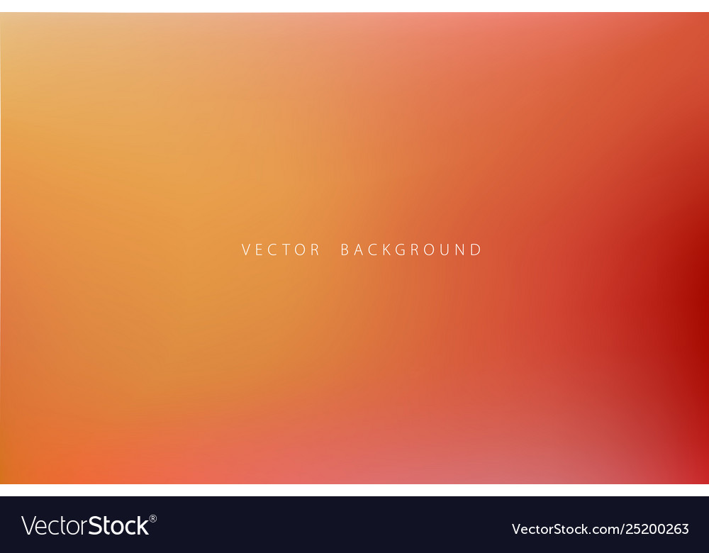 Abstract orange gradient background Royalty Free Vector