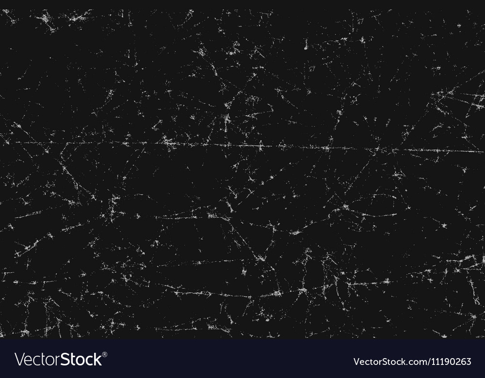 Black Texture Scanned Folded Cracked Paper Vector Image