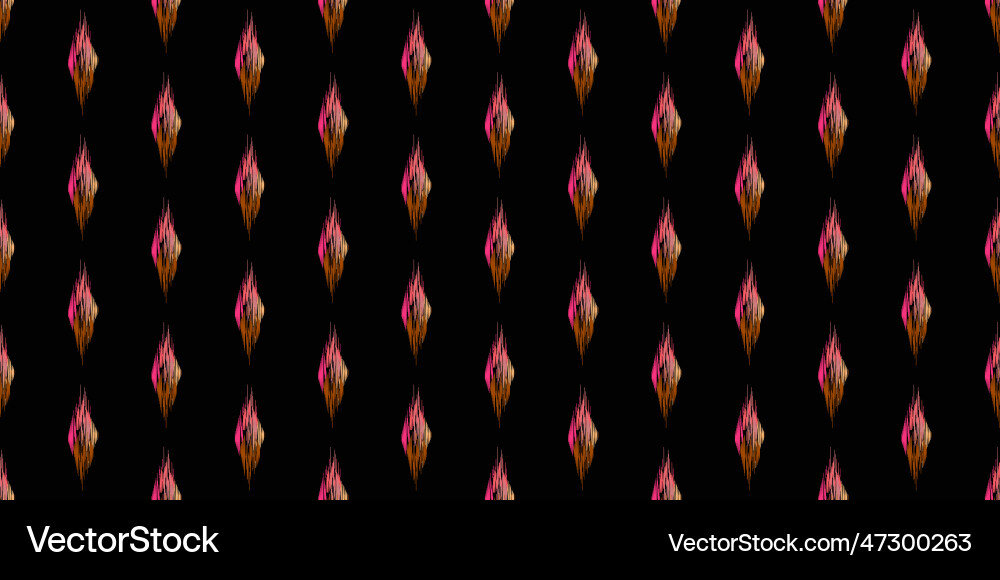 Ethnic geometric seamless pattern Royalty Free Vector Image