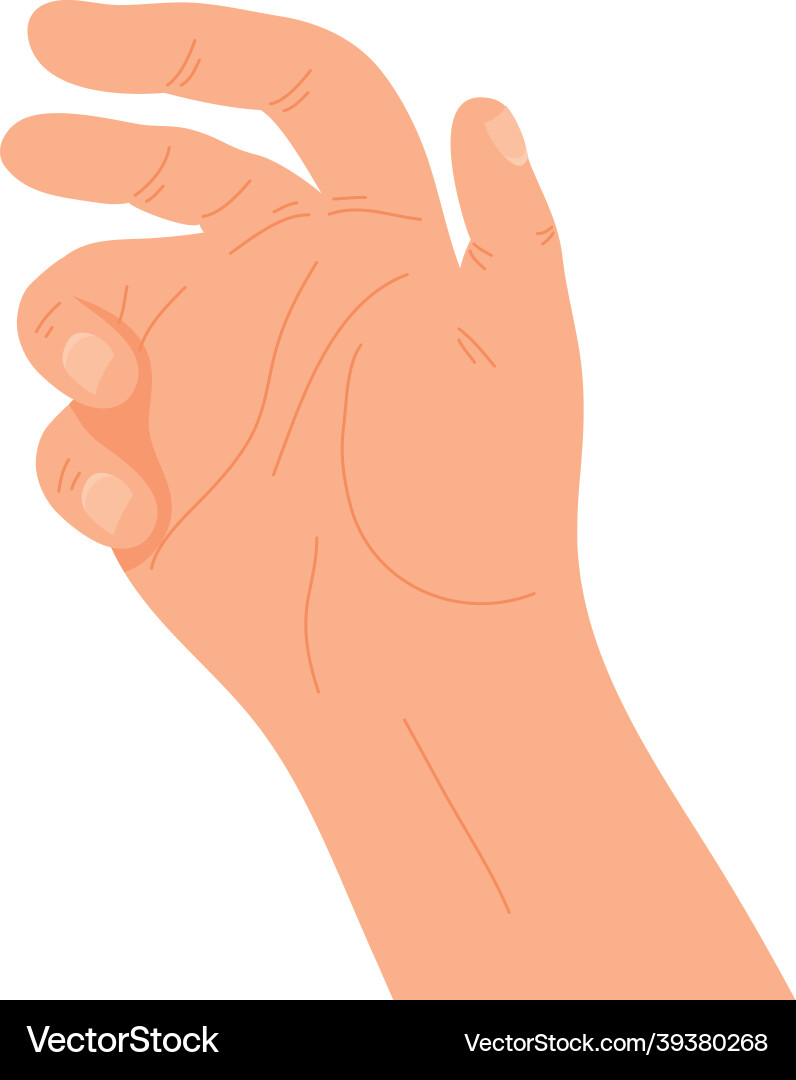 Human hand icon Royalty Free Vector Image - VectorStock