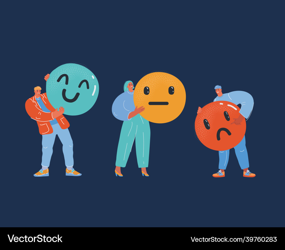 Customer satisfaction Royalty Free Vector Image