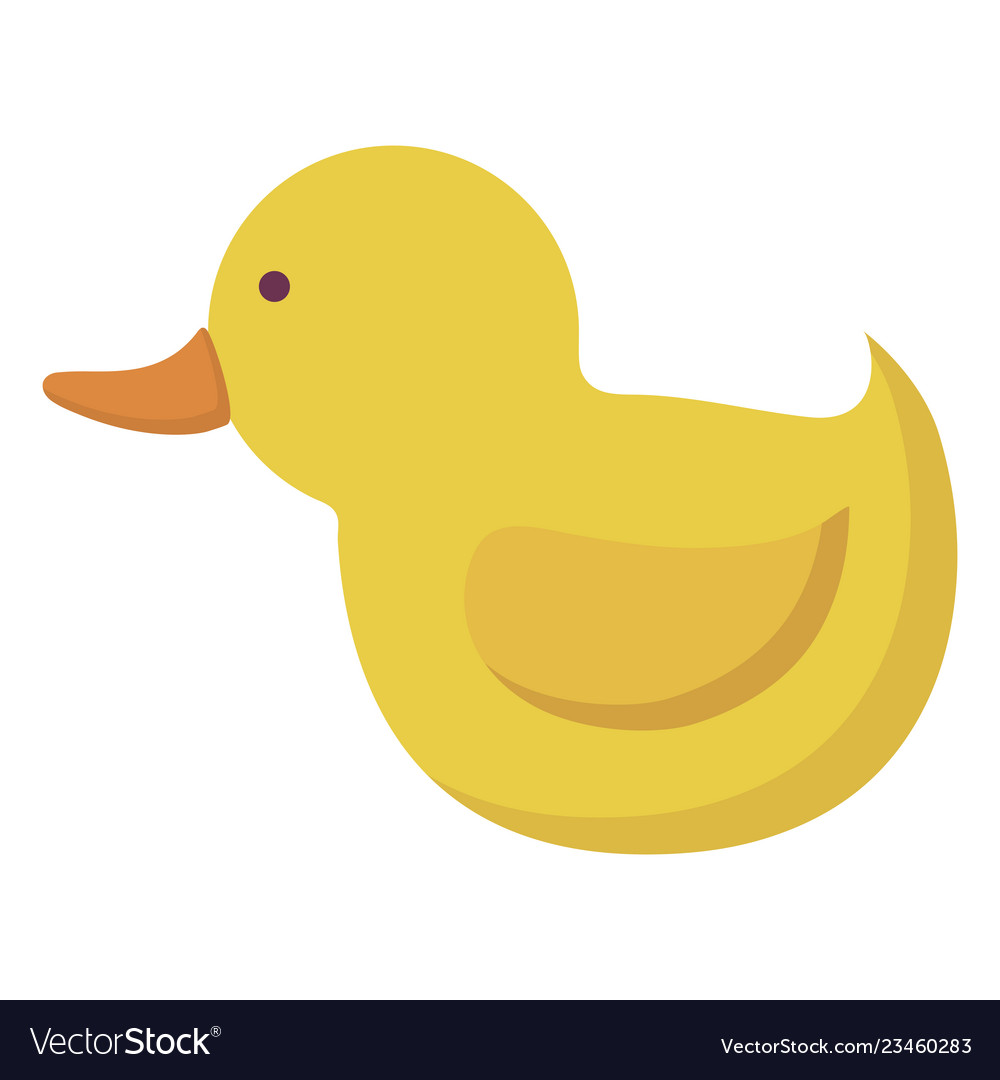 Little duck of carnival Royalty Free Vector Image