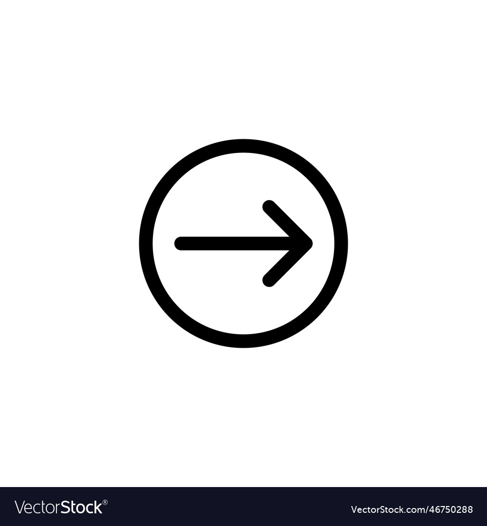 Arrow icon symbol sign for your web Royalty Free Vector