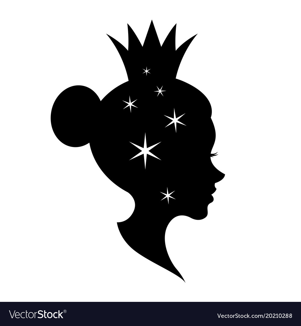 Graphic head women Royalty Free Vector Image - VectorStock