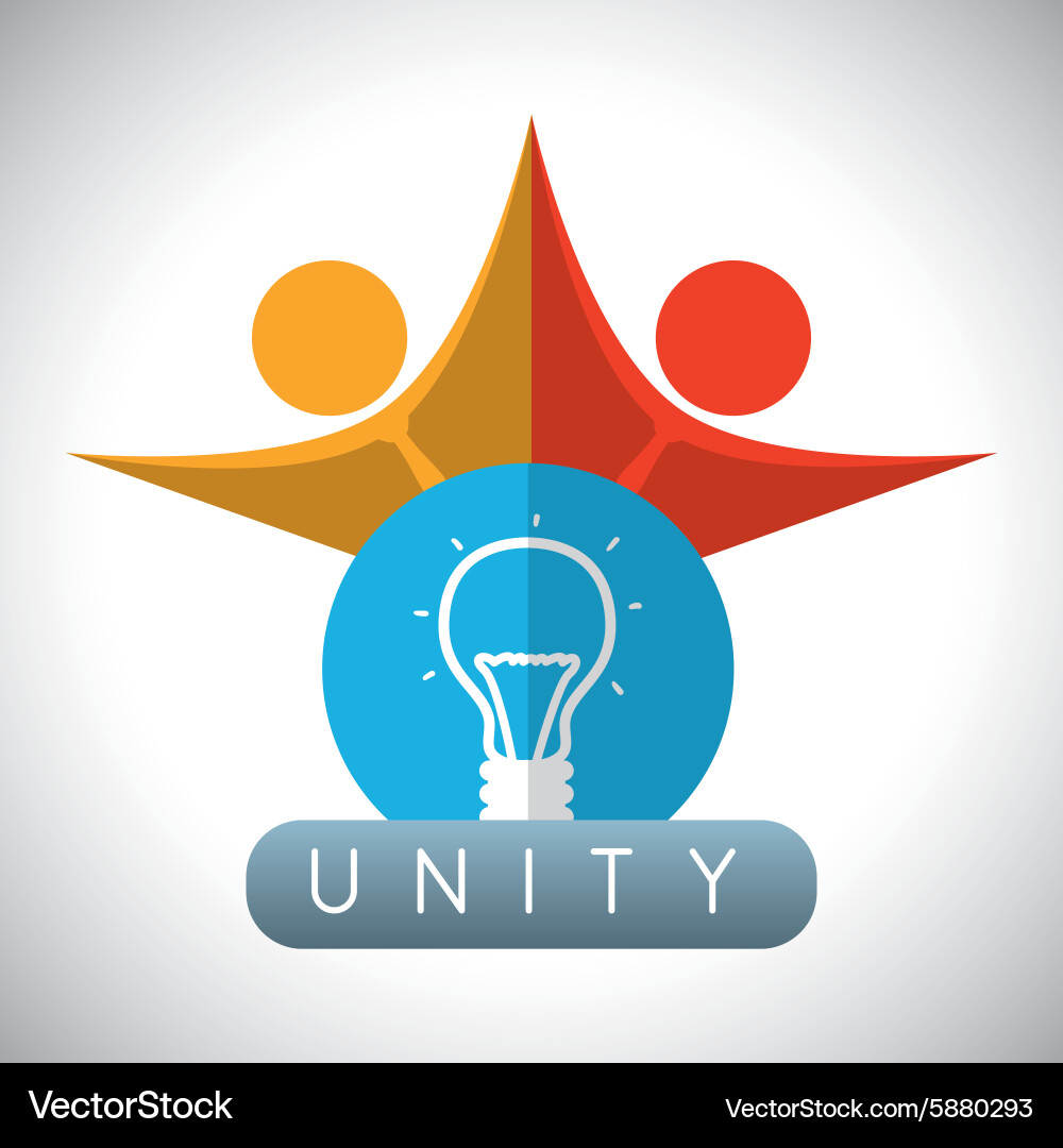 Teamwork design Royalty Free Vector Image - VectorStock