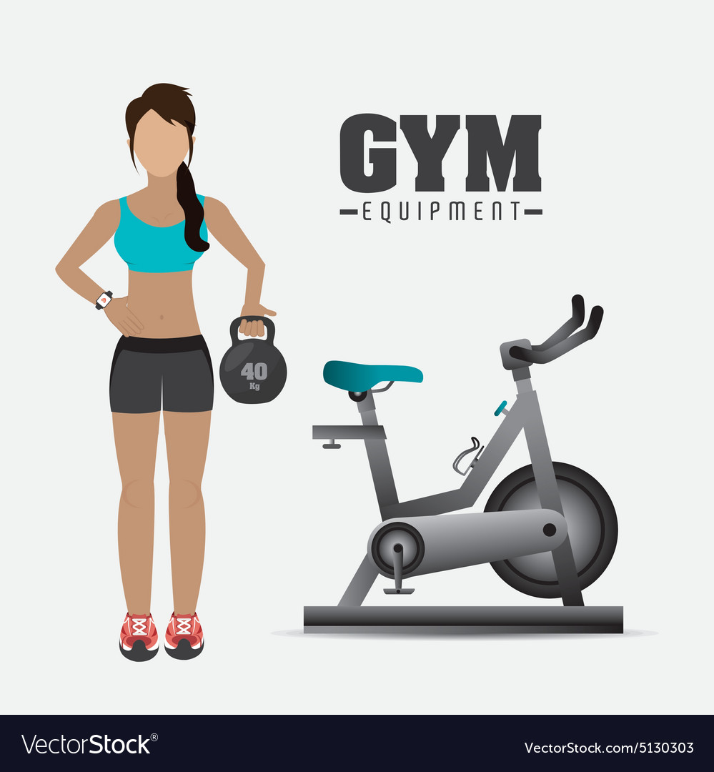 Fitness Lifestyle Design Royalty Free Vector Image