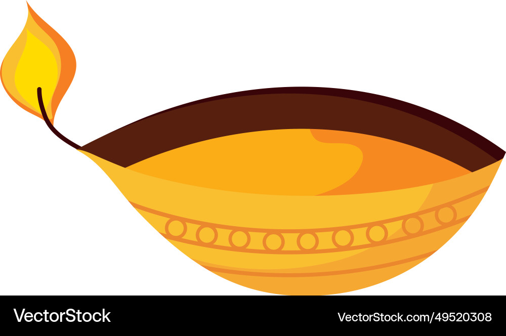 Vasant lamp light Royalty Free Vector Image - VectorStock