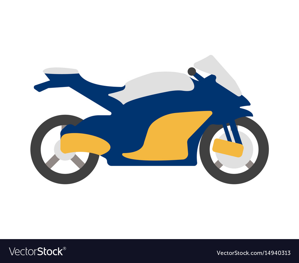 Bike flat icon and logo cartoon Royalty Free Vector Image Bike flat icon and logo cartoon Royalty Free Vector Image