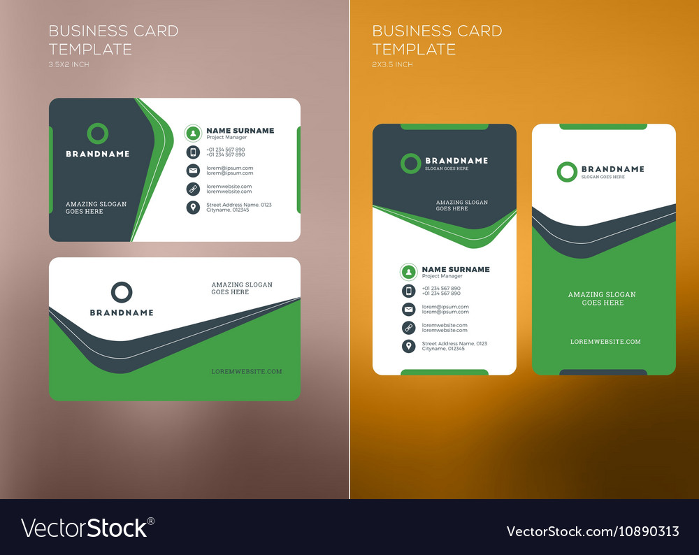 corporate business card print