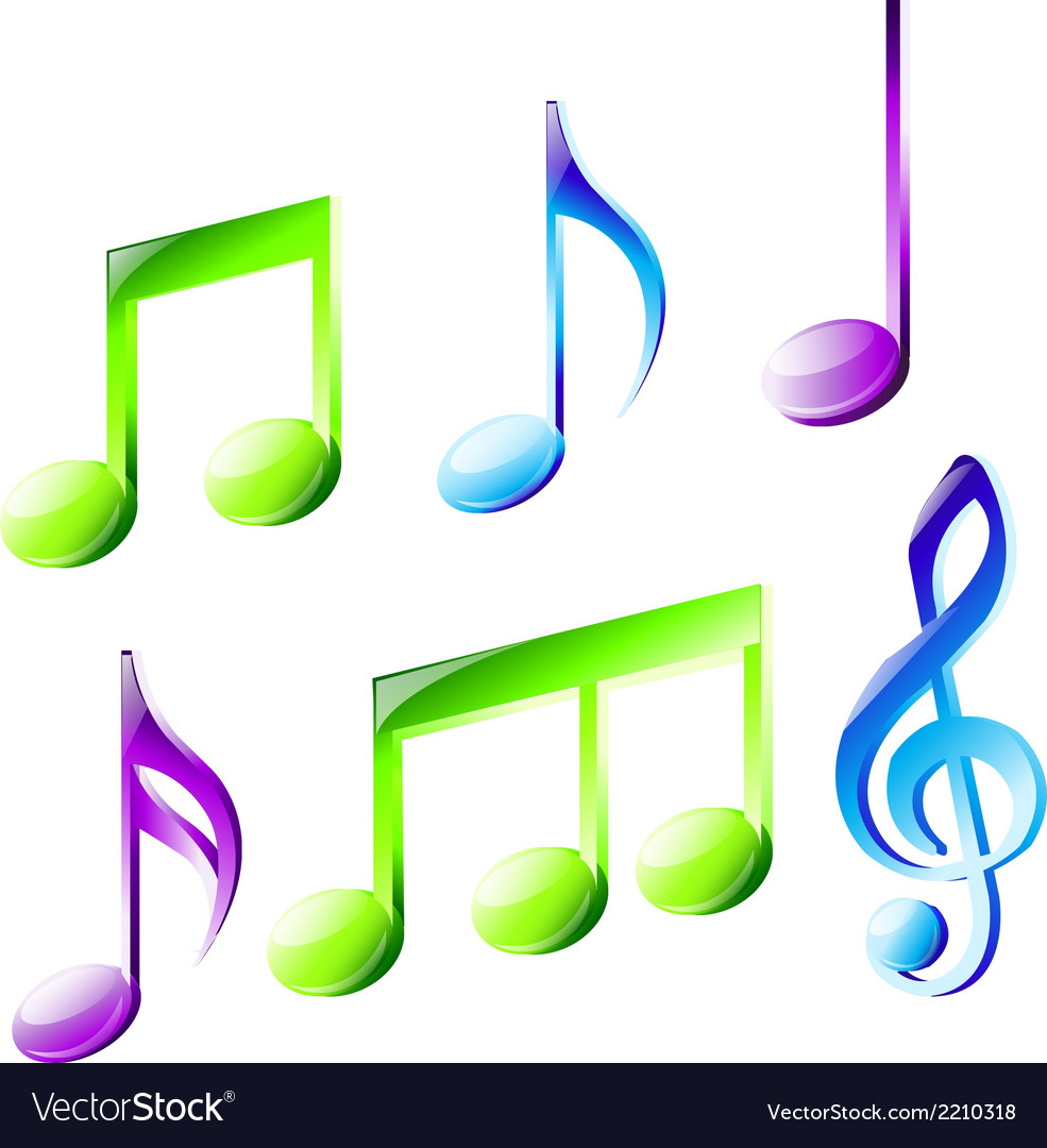 Note music Royalty Free Vector Image - VectorStock