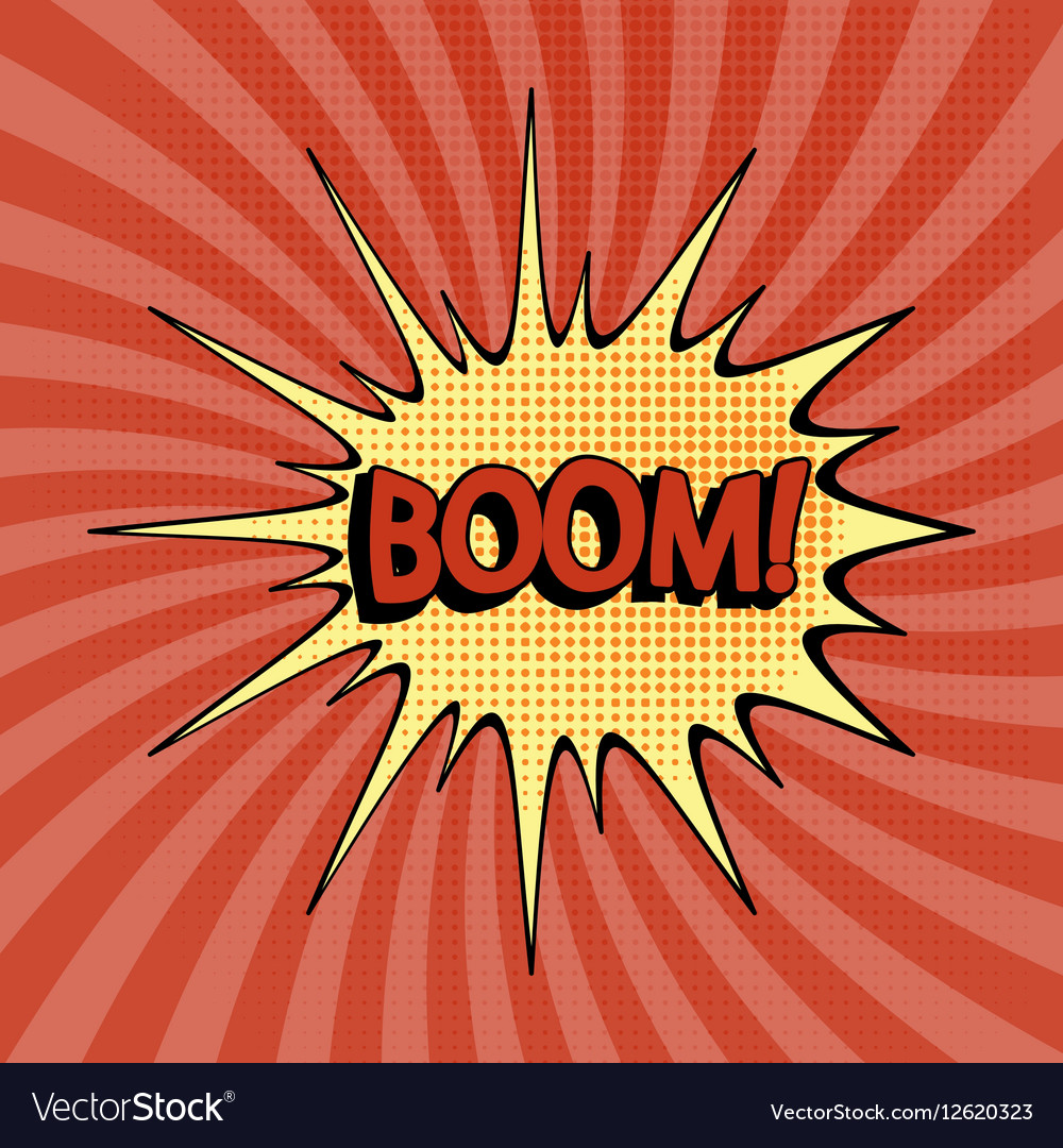 Cartoon bang-3 Royalty Free Vector Image - VectorStock