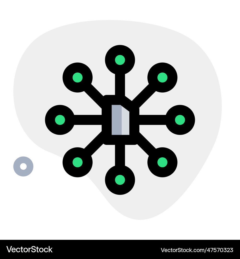 Identification of host networks through mapping Vector Image